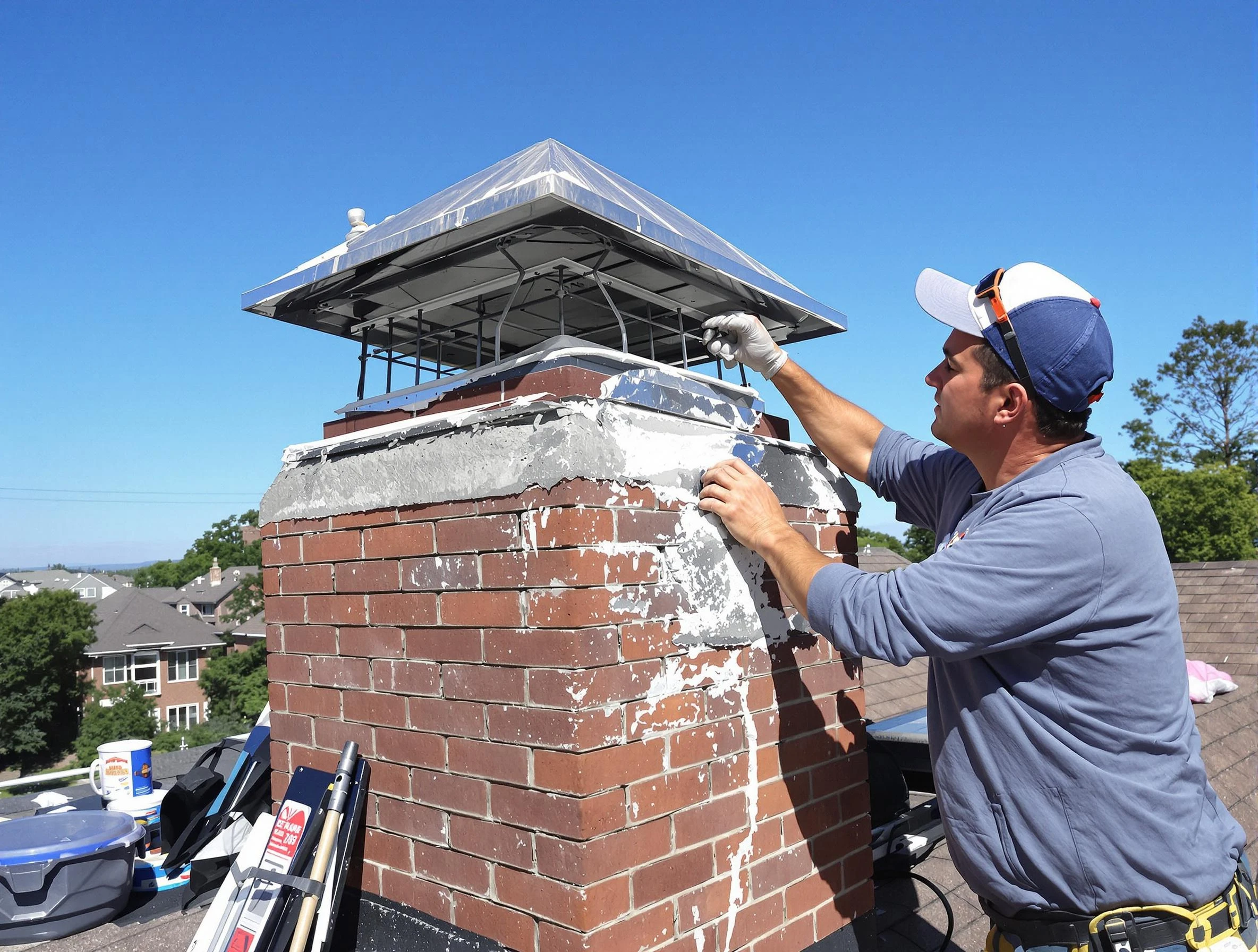 Chimney Crown Services in Odenville
